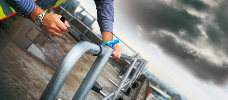 Protection For Guard Railing Roof Safety Railing High Level Access Moira